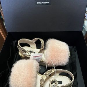 Brand New! Made In Italy Dolce Gabbana Women’s Size 6 Sandals
